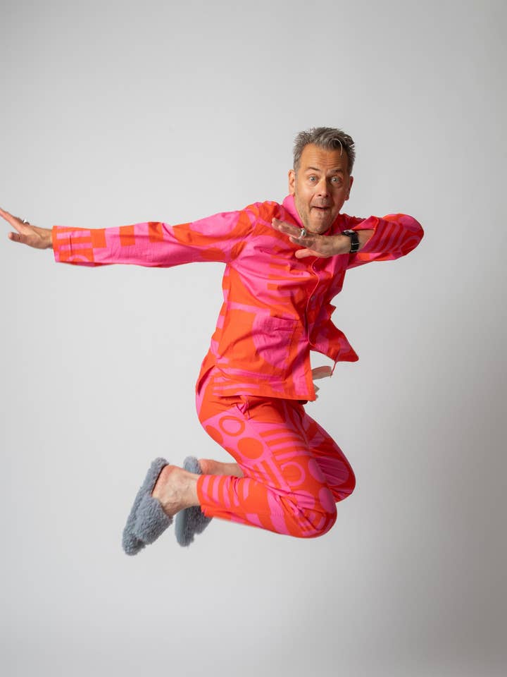 Irregular Sleep Pattern – wholesale Pants – Women's – Paradox High Waisted Trousers in Hot Pink5