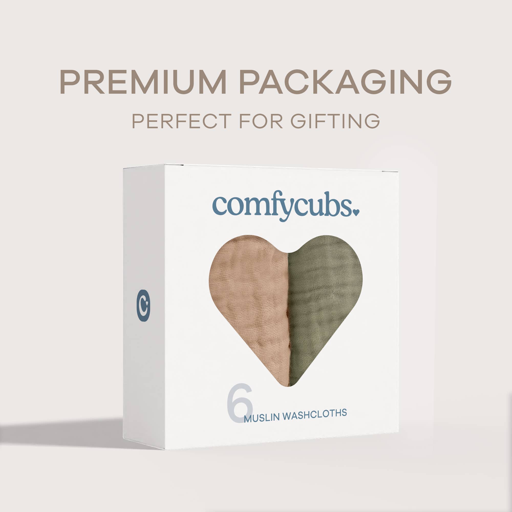 Comfy Cubs – wholesale Wash cloth – Child & baby – Muslin Baby Washcloths, Soft 10"x10" Cotton by Comfy Cubs139