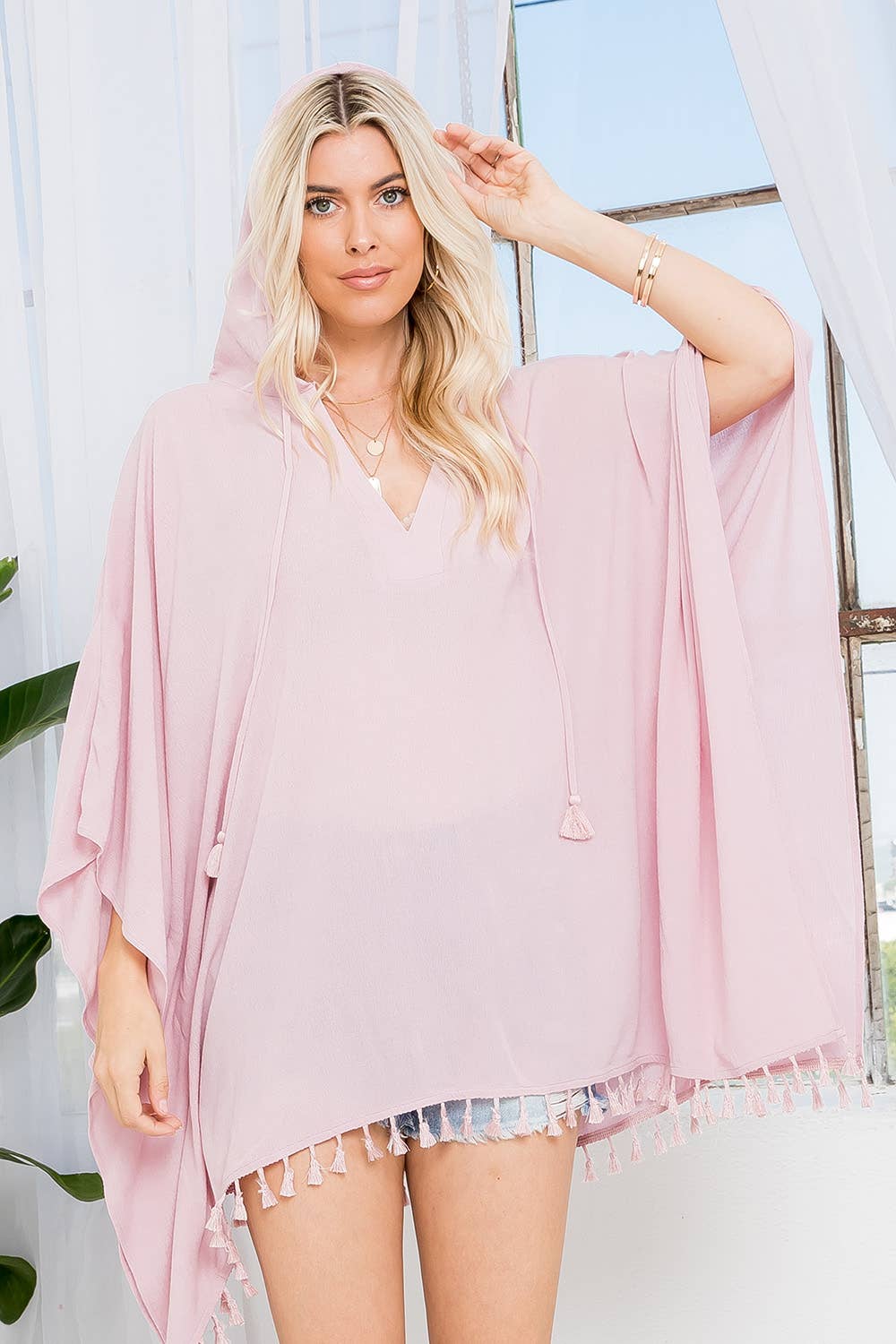 Sweet Lovely by Jen – Engroshandel Strandbadekåbe – Dame –  BADEDRAGT OVERDÆKKET SNOR MED KVAST10