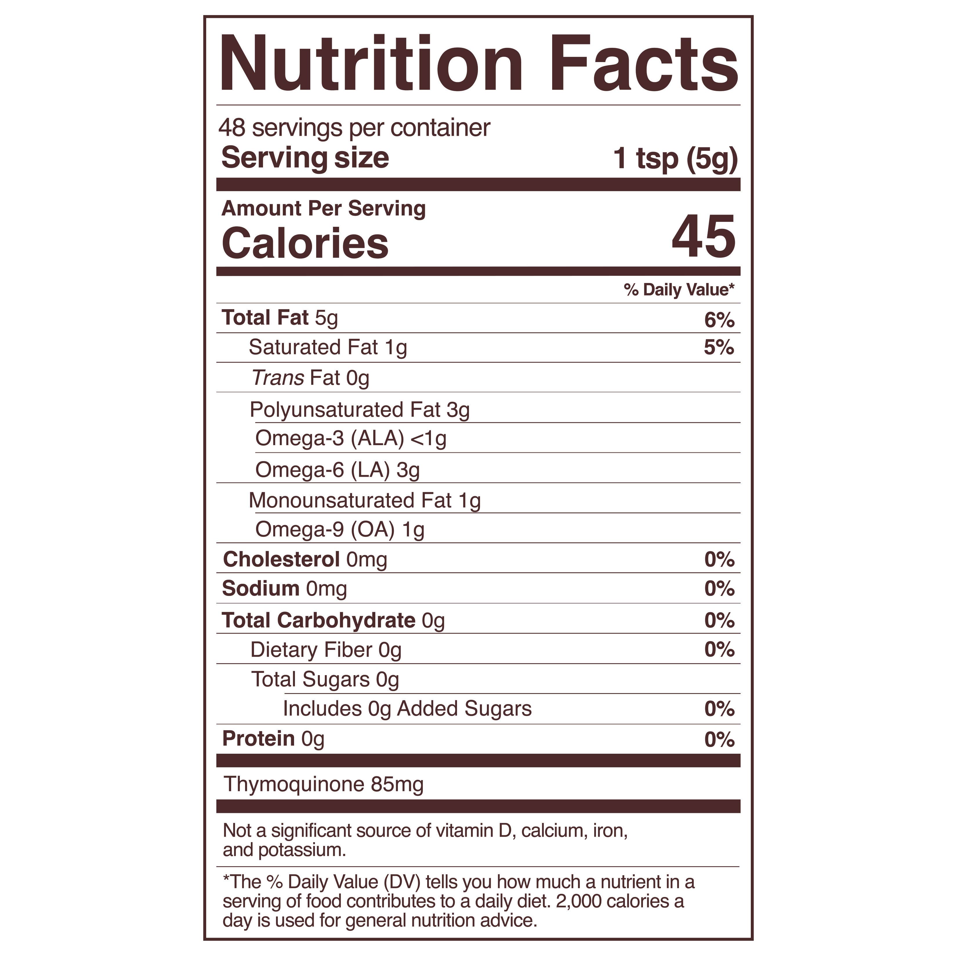 Foods Alive - Wholesale Oral Supplement/Vitamin - Black Cumin Seed Oil - Artisan Cold-Pressed, Organic5