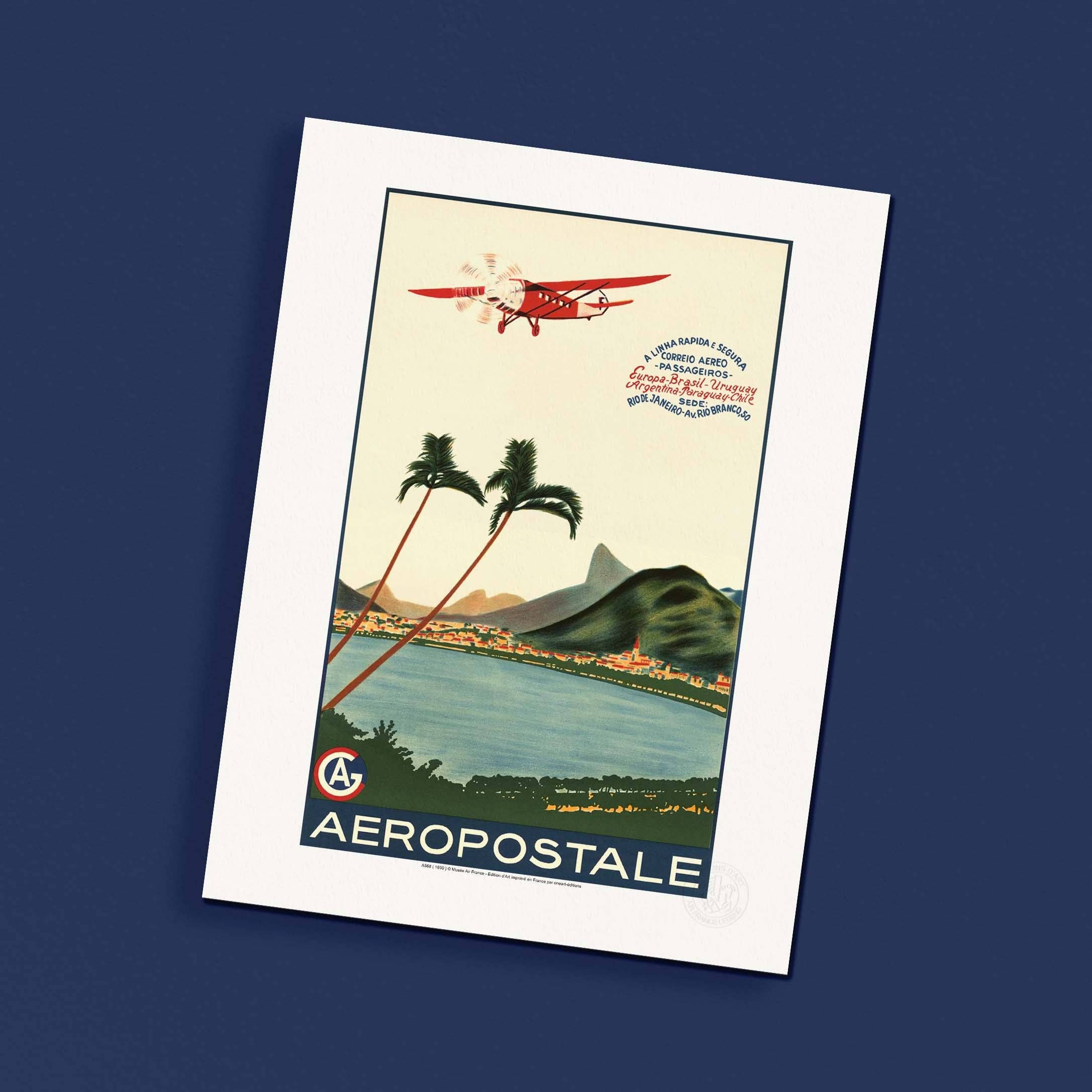 Oneart - Wholesale Poster - Air France Aéropostale Display / The Fast Line - AFL05681