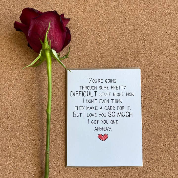 Uppmuntran Jag fick dig en ändå kort för wholesale av Chateau Blanche