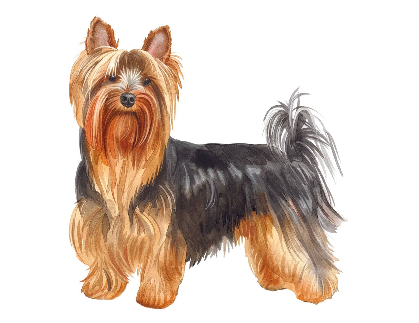 Bourbon & Bacon – wholesale Stationery/notecard set – Yorkshire Terrier Note Cards0