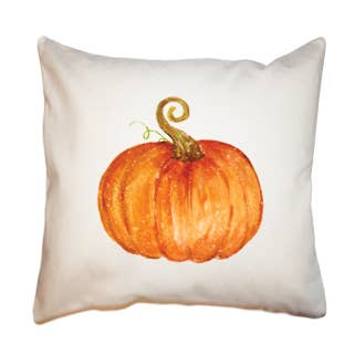 pumpkin square pillow for wholesale by Tina Labadini Designs