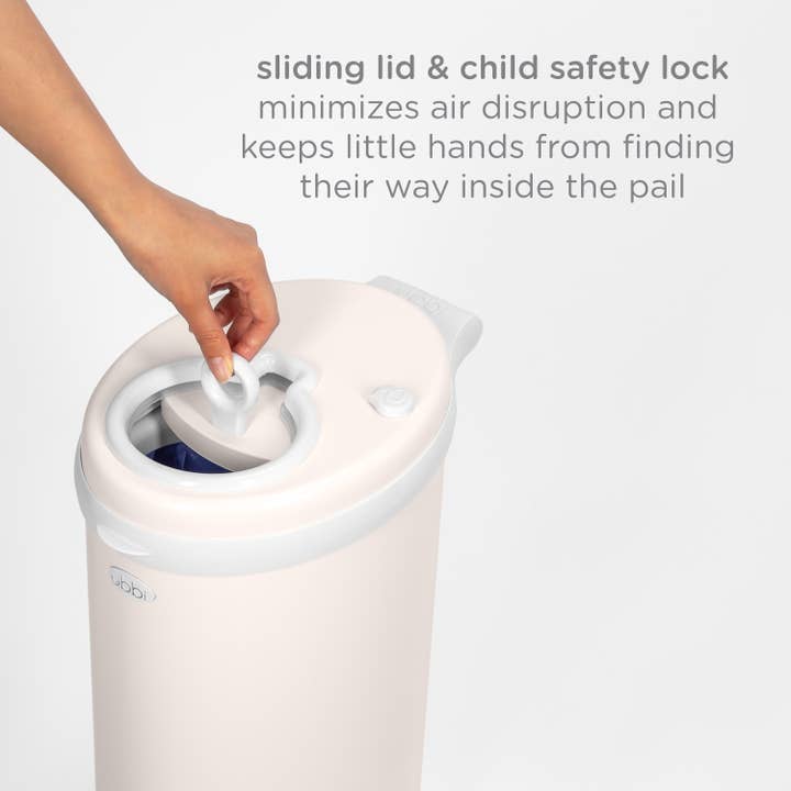Ubbi - Wholesale Diaper Caddy - Baby - Ivory Diaper Pail