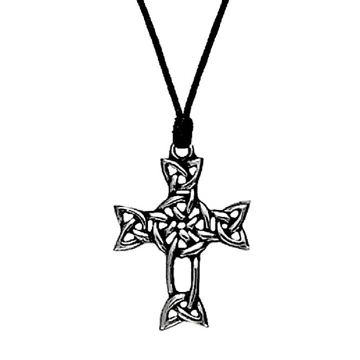 Collier nœud celtique en étain 19 - (USA-DDP) pour la vente par Myth & Magik - Silver Jewellery Cavern Wholesale