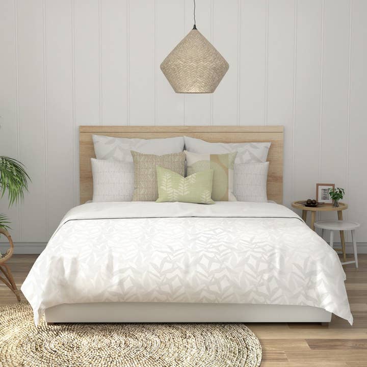 White Lele Duvet Cover for wholesale on Faire7