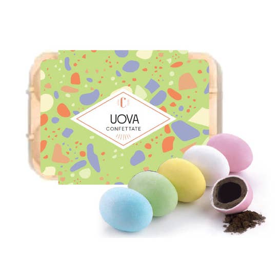 Ovos de galinha de chocolate confitados por atacado de CIOCCOLATO CHIAMBRETTO 1910 - IL CIOCCOLATO DI TORINO