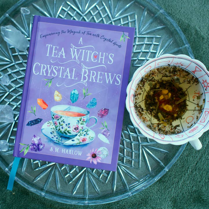 Red Wheel/Weiser LLC - Wholesale Book - Adult - A Tea Witch’s Crystal Brews (Hardcover)