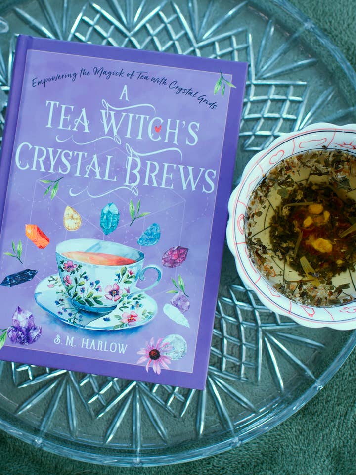 A Tea Witch’s Crystal Brews (Hardcover, Full Color) for wholesale by Red Wheel/Weiser LLC
