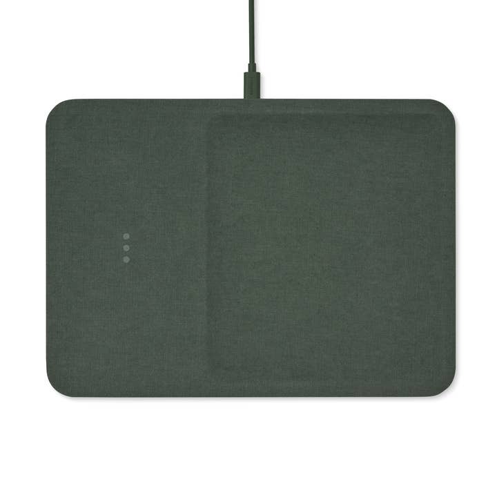 CATCH:3 - Essentials Linen Wireless Charger with Valet Tray for wholesale by Courant