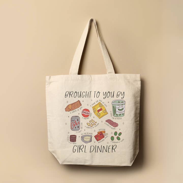 Indigo Maiden - Wholesale Tote Bag - Unisex - Brought to You By Girl Dinner Tote Bag0