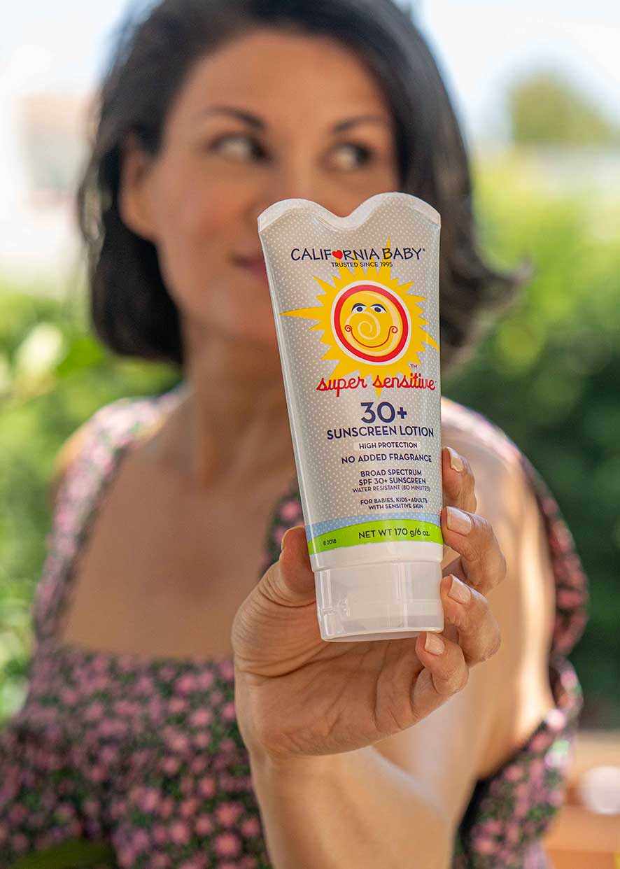 California Baby - Wholesale Sunscreen - (No Fragrance) Super Sensitive™ Broad Spectrum SPF 30+ Sunscreen8