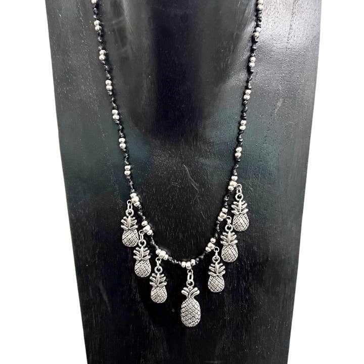 Bamboo Source Tropical Decor - Wholesale Charm/dangle bracelet - Pineapple Alloy Charm Bracelet3