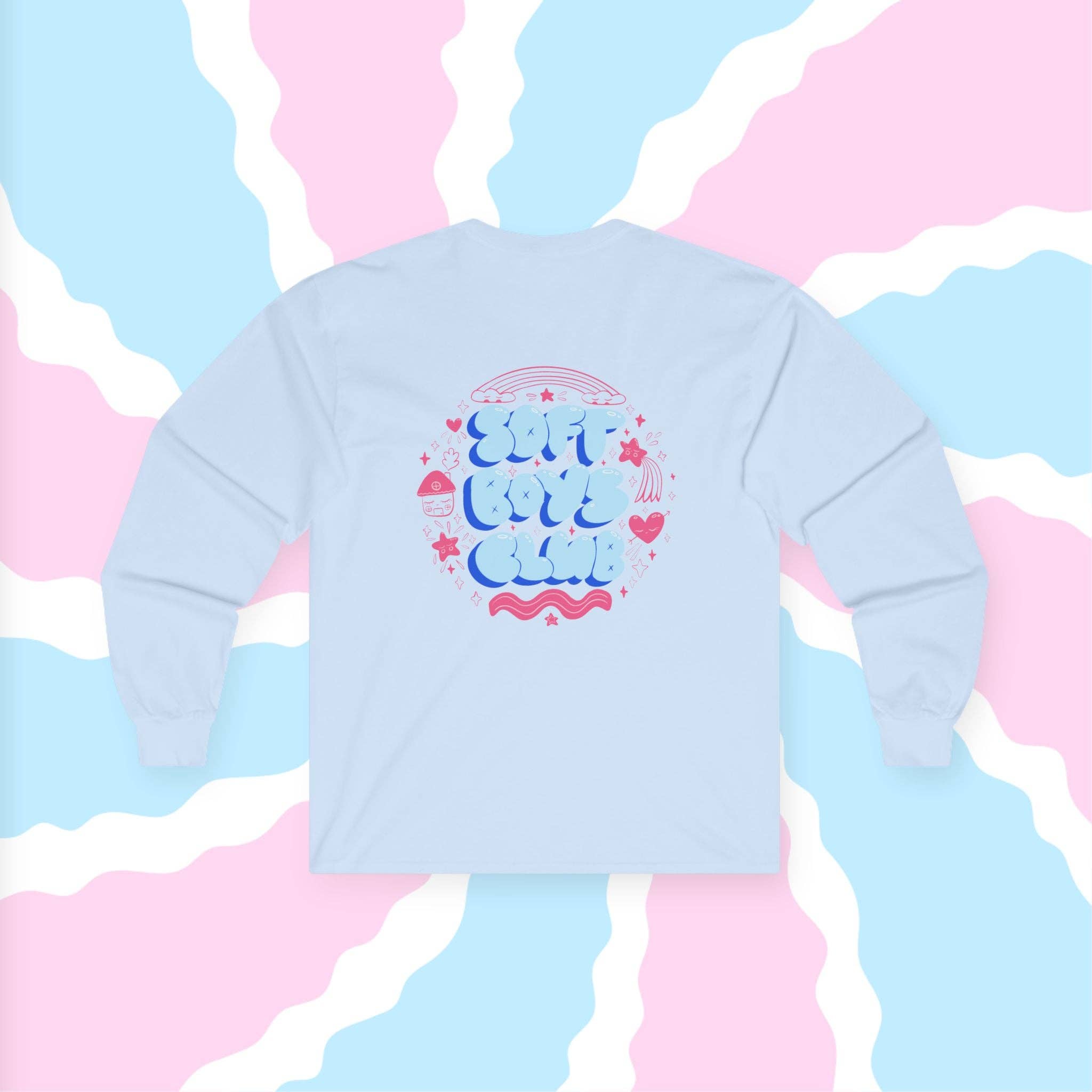 SoftBoysClub - Vente T-shirt sérigraphié – unisexe - T-shirt à manches longues avec cicatrice de chirurgie du haut SoftBoysClub6