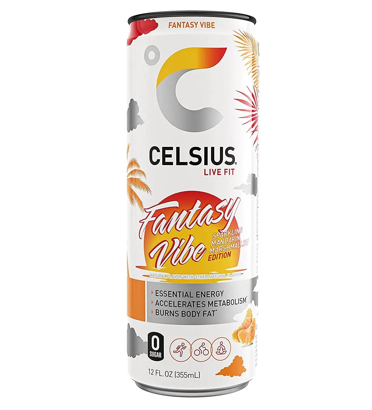 Oasis Snacks - Vente Boisson sportive et énergisante - Boisson pétillante de remise en forme Celsius, 12 oz11