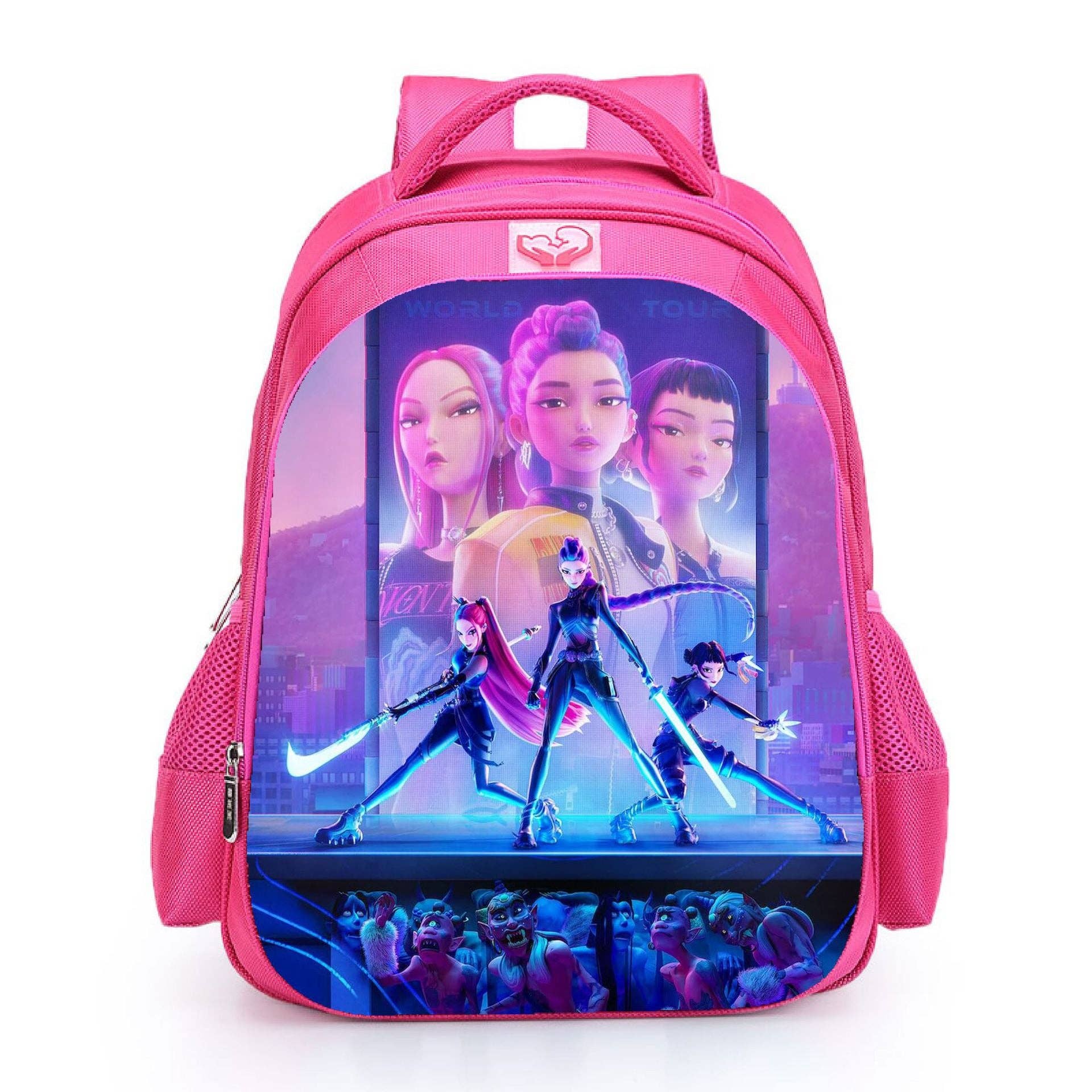 Auraquise - Wholesale Backpack - Kids - Kpop Demon Hunters Backpack – Kids & Adults, Large Capacity, Small/Medium/Large Sizes0
