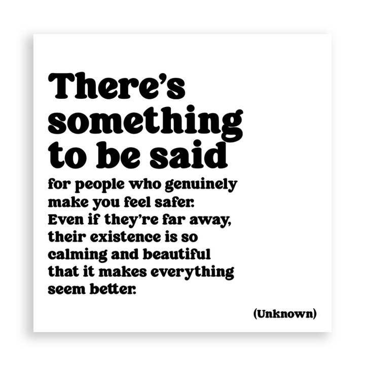 Quotable - Wholesale Magnet - Magnets - M384 - Something To Be Said (Unknown)0