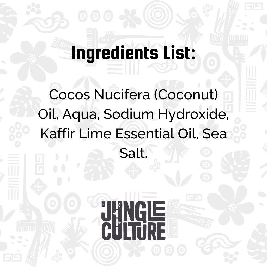 Jungle Culture - Vendita all'ingrosso Saponette - Sapone per il corpo - Saponetta naturale al lime e sale marino1