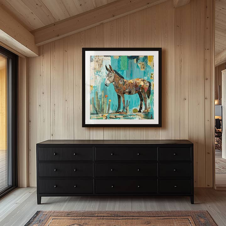 Impresión de Arte | Arte de Pared de Burro | HABITANTE DEL DESIERTO para venta al por mayor de Dolan Geiman
