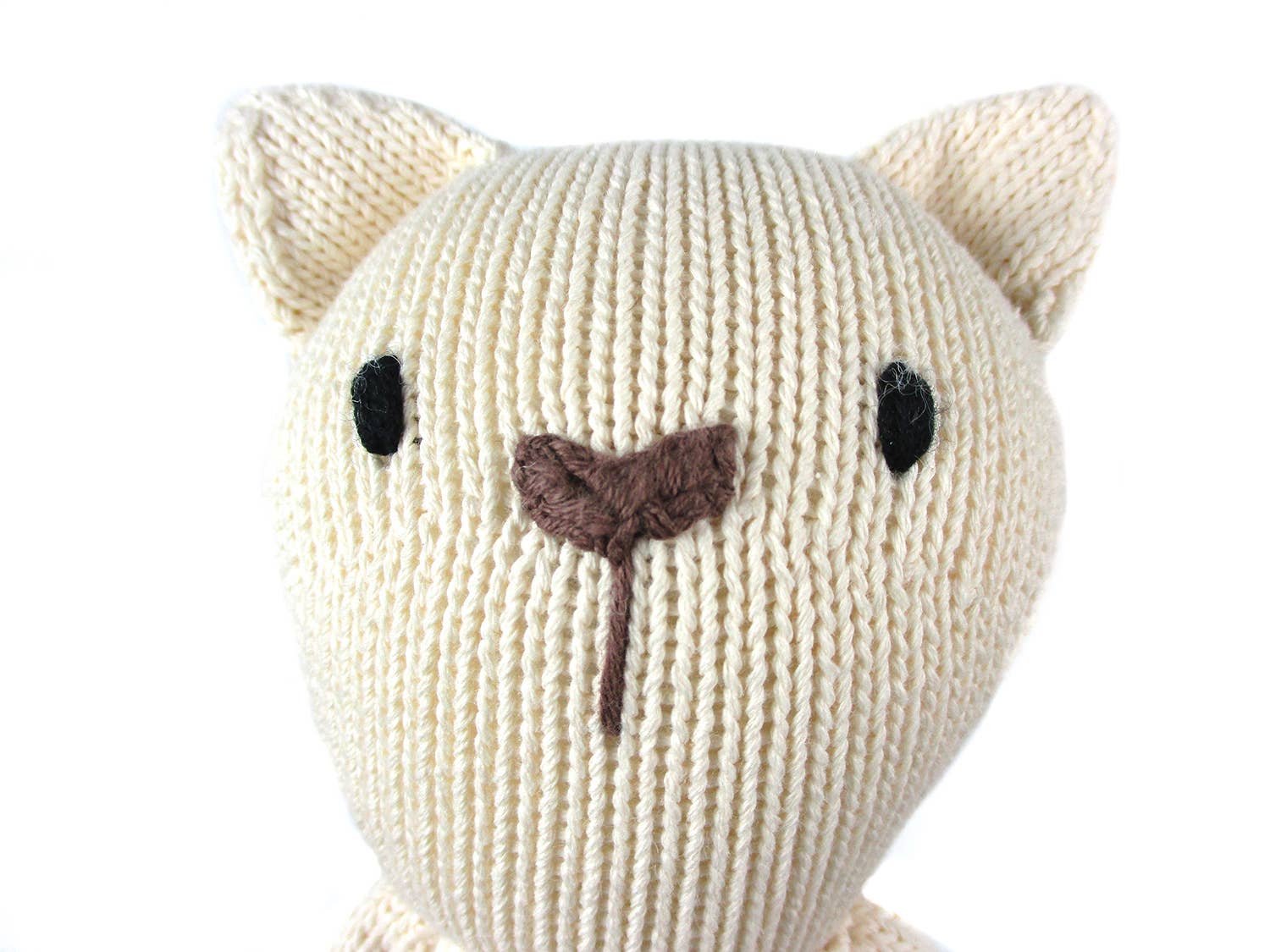 Paul and Lucy - Venta al por mayor Peluche - Niños y bebés - Juguete de ganchillo hecho a mano, tejido con forma de Bobbie el oso blanco3