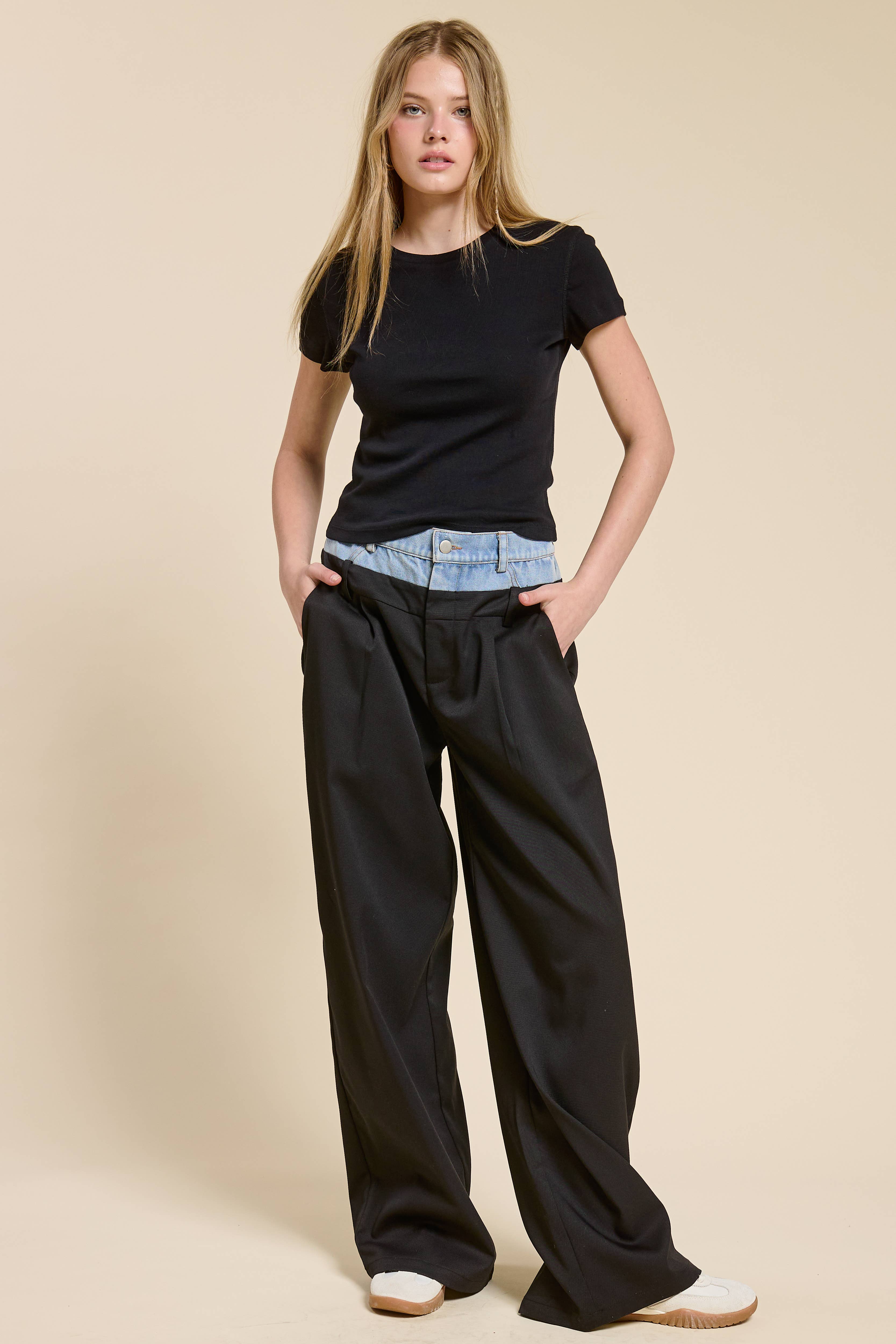 Mimosa - Wholesale T-Shirt - Women's - Basic Short Sleeve Baby Tee Knit Top32