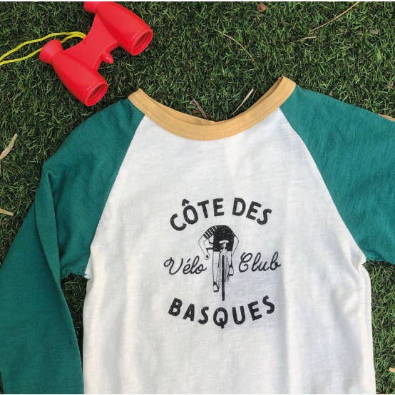French Poésie - Wholesale Screen Printed T-Shirt - Kids - Coasts of the Basques T-shirt1