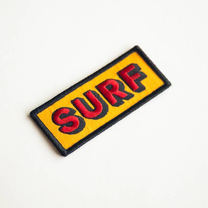 Union Made - Wholesale Patch - SURF Embroidered Iron on Patch2
