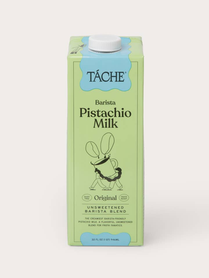 Táche Unsweetened Original Barista Blend Pistachio Milk for wholesale by Táche Pistachio Milk