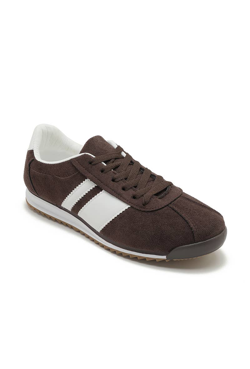 Joia Paris - Wholesale Lifestyle Sneakers - Women's - Women's casual sneakers with contrasting stripes X-250234