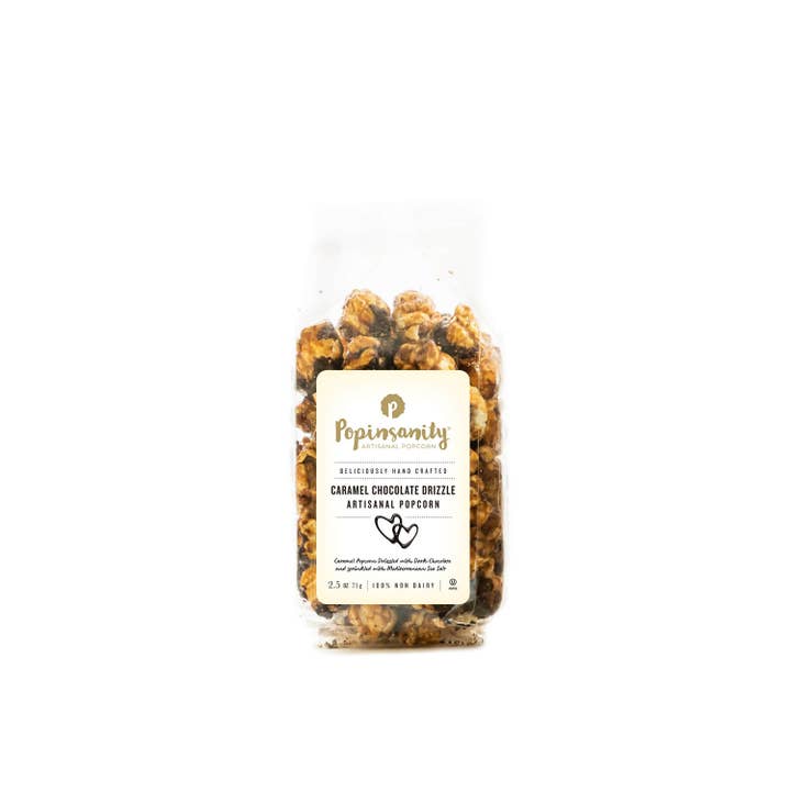 Popinsanity Popcorn & Confections - Wholesale Popcorn - Gourmet Popcorn Gift Box | 4 populaire veganistische smaken | Kosher4
