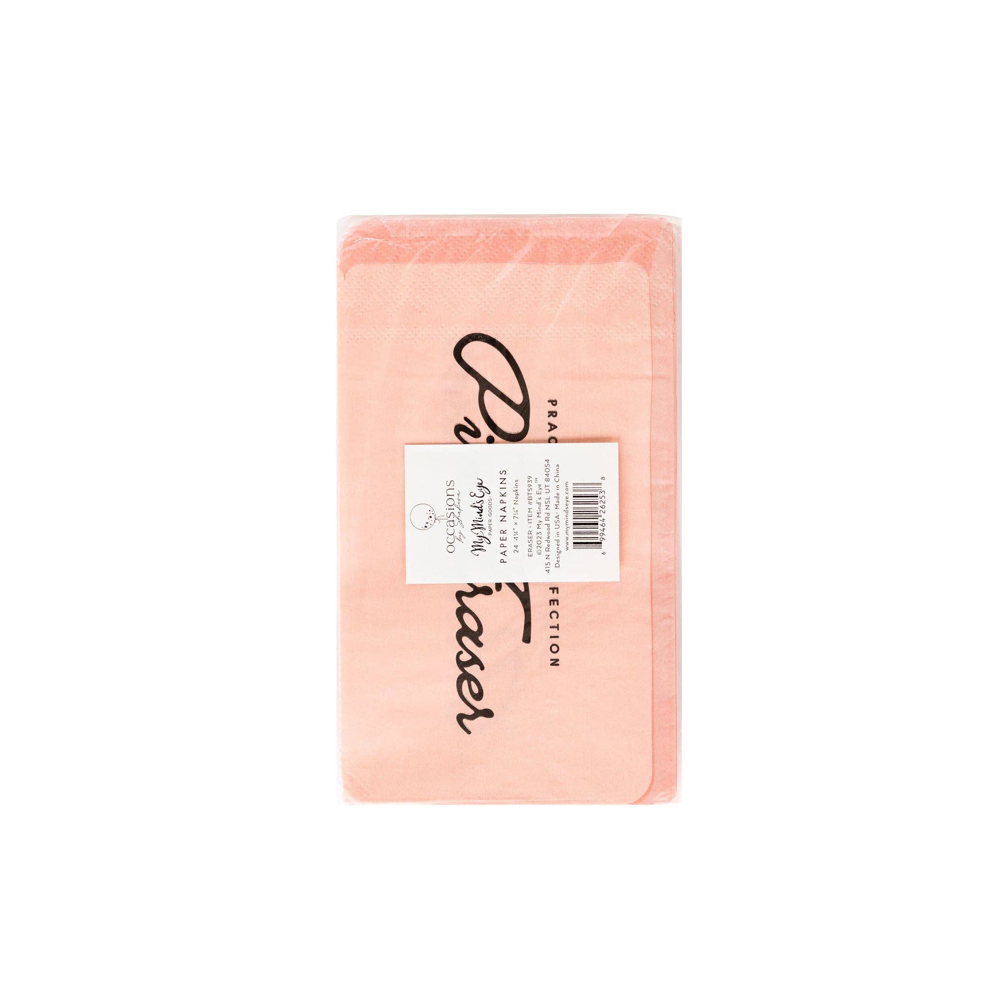 My Mind’s Eye – Engroshandel Engangsserviet – BTS939 - Begivenheder af Shakira - Tilbage til skolen Viskelæder Middagsserviet7