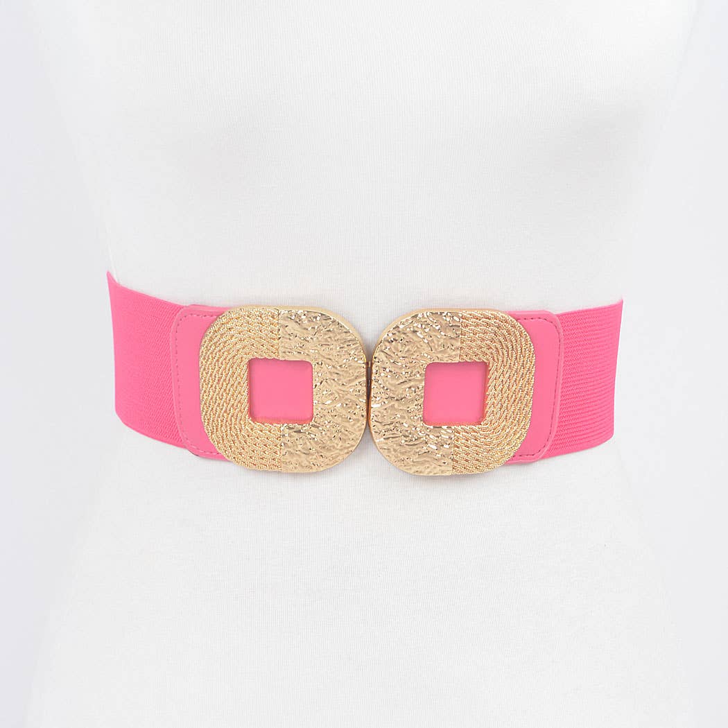 3AM BY H&D ACCESSORIES - Wholesale Riem - Dames - Elastische riem met dubbele gesp6