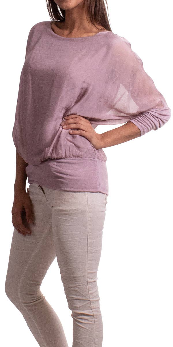 Gigi Moda - Wholesale Blouse - Women's - Sheer Batwing Blouse22