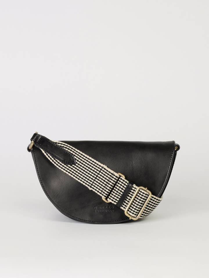 Laura - Black Classic Leather for wholesale by O My Bag