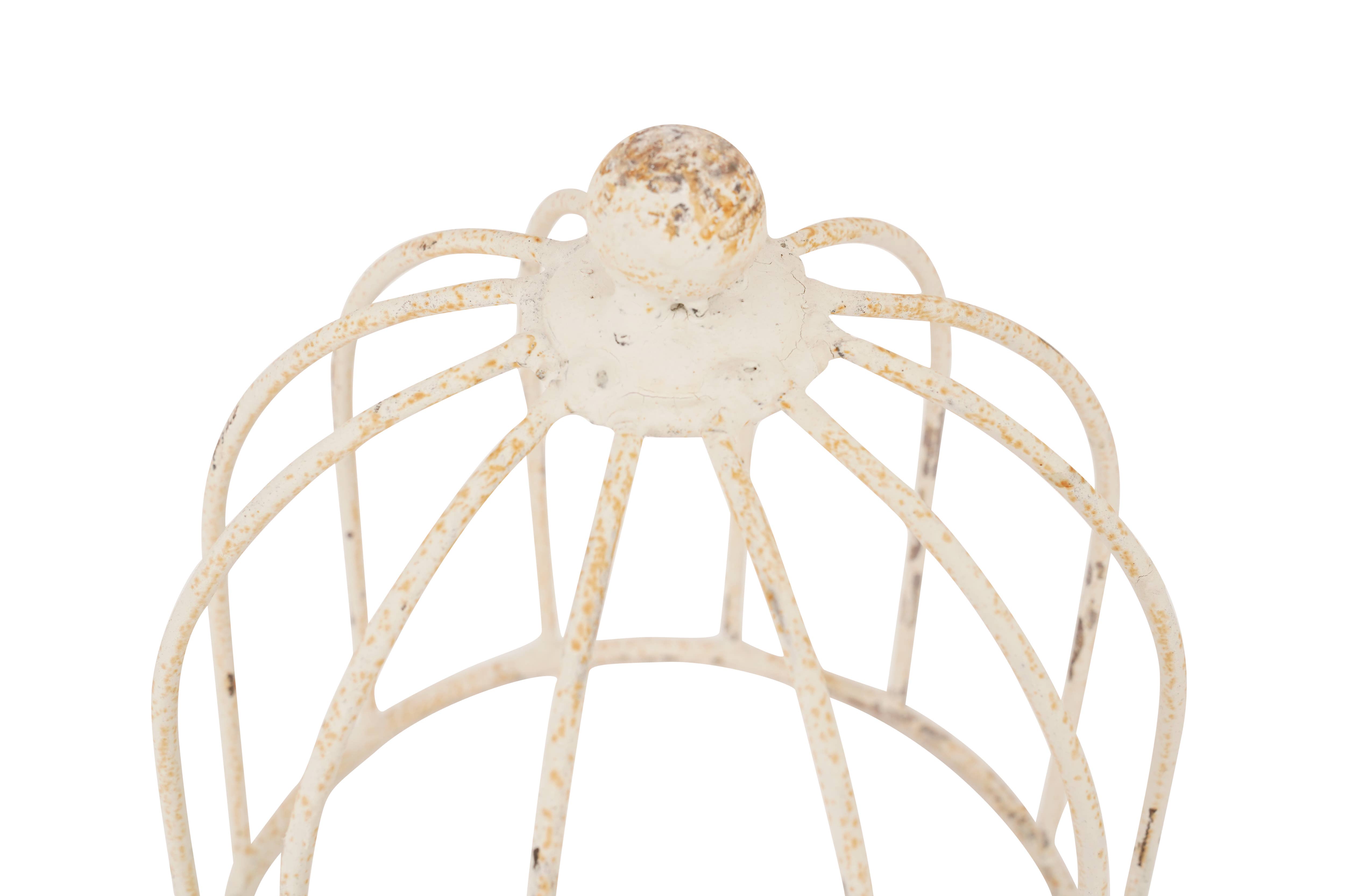 My Amigos Imports - Vente Bibelots/décorations d'extérieur - Lot de 3 topiaires en forme de dôme en fer Weston pour décoration de jardin2