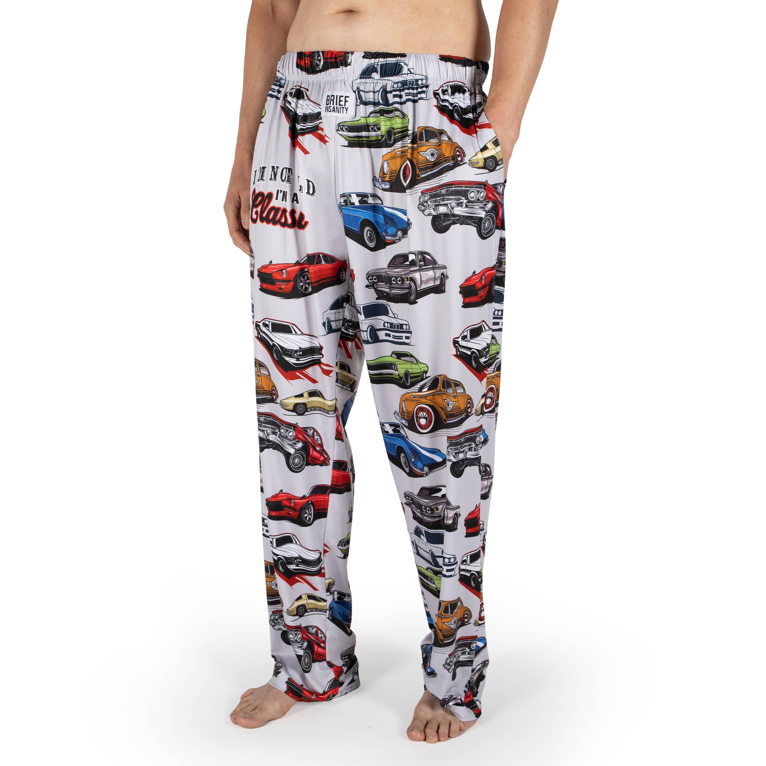 BRIEF INSANITY – wholesale Sleepwear bottom – Unisex – I'm Not Old I'm A Classic Pajama Lounge Pants1