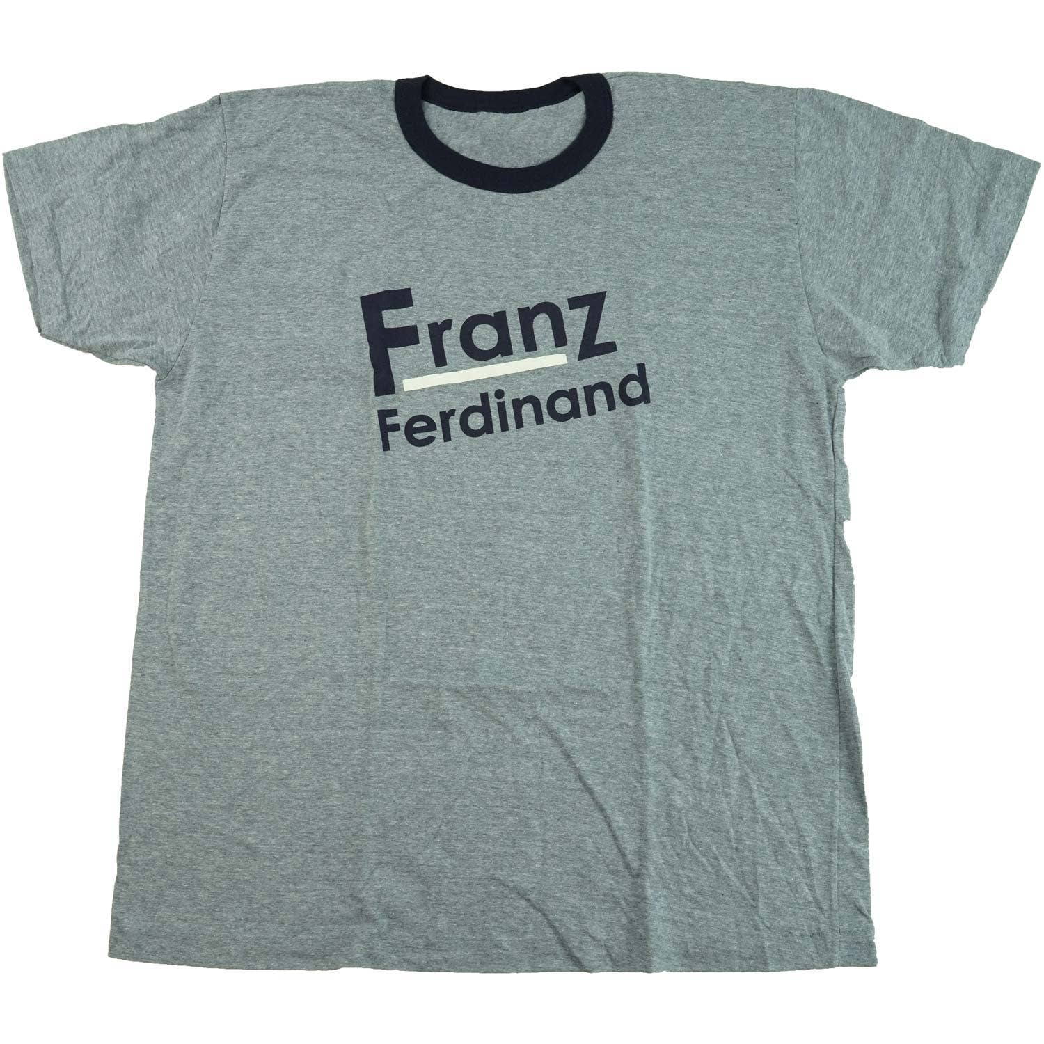 Rockabilia - Wholesale Screen Printed T-Shirt - Unisex - Franz Ferdinand Logo T-shirt0