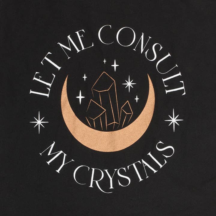 Something Different Wholesale – wholesale Bärkasse - Dam – Let Me Consult My Crystals Tygväska av polycotton1