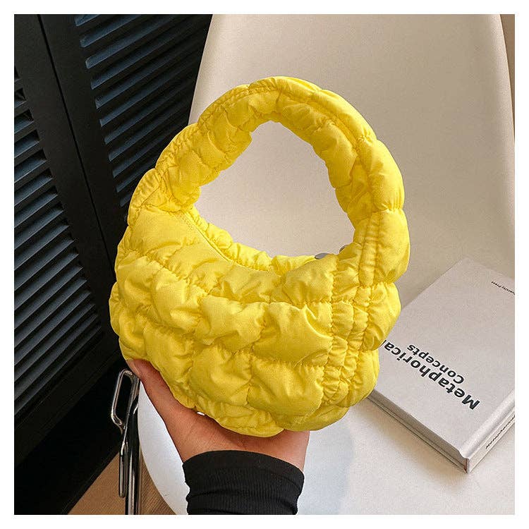 Dipped Shop – wholesale Shoulder bag – women's – Solid Color Cloud Bag Cute Mini Handbag DP684519