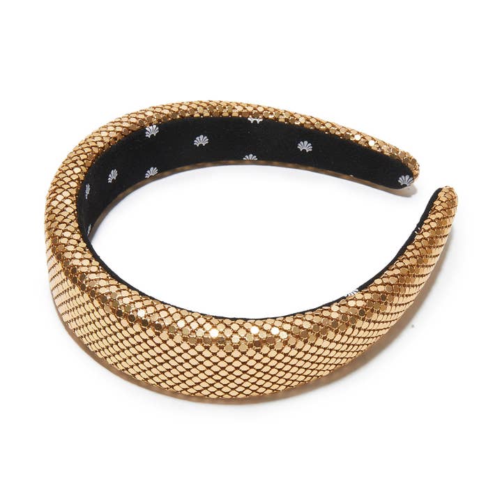 BRONZE ALICE CHAIN MAIL HEADBAND for wholesale by Lele Sadoughi