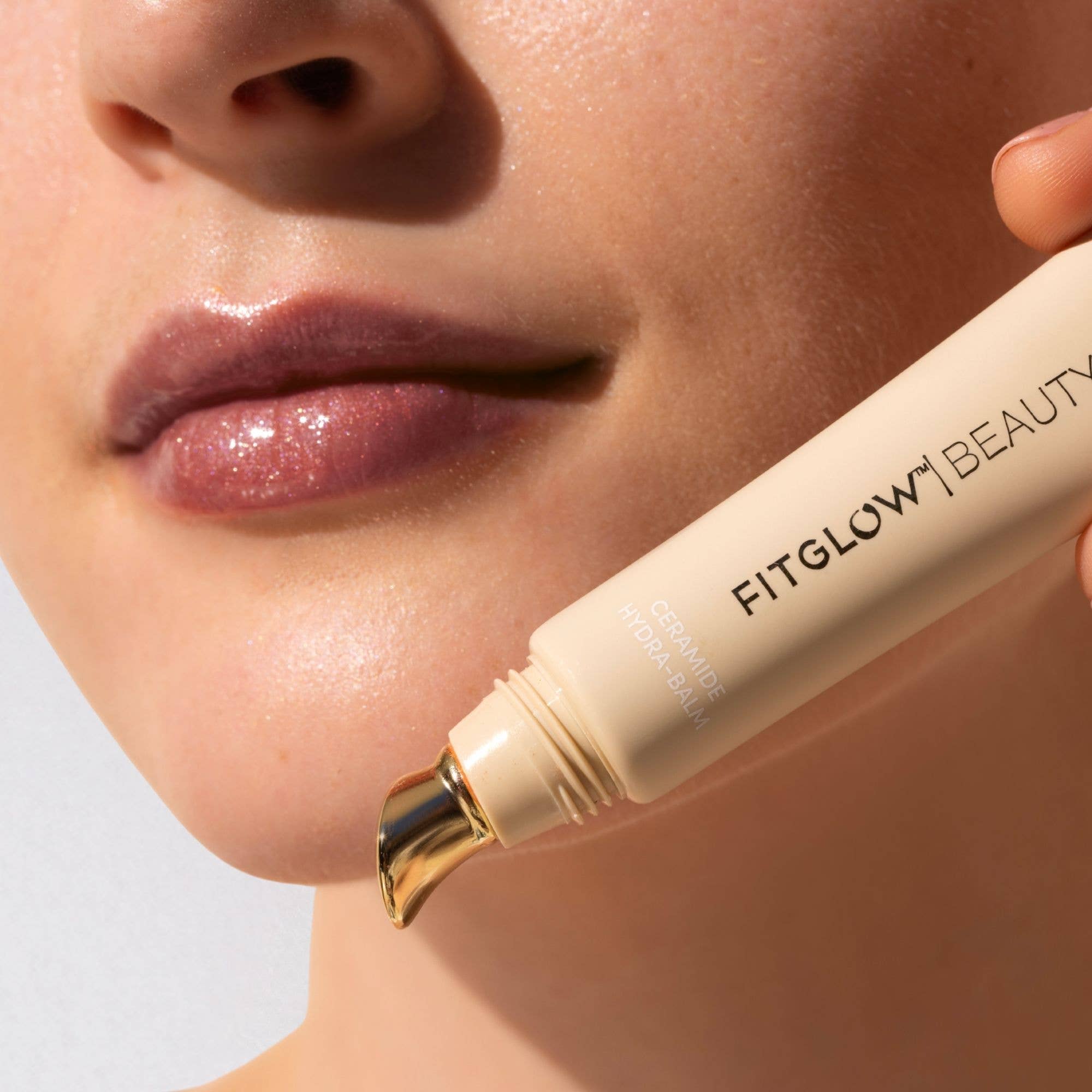 Fitglow Beauty - Wholesale Lip Gloss - Ceramide Hydra-Balm - Plum Dew (Limited Edition)1