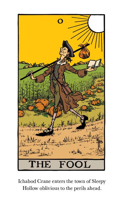 REDFeather - Wholesale Tarot Cards - The Legend of Sleepy Hollow Tarot —Headless Horseman Edition5