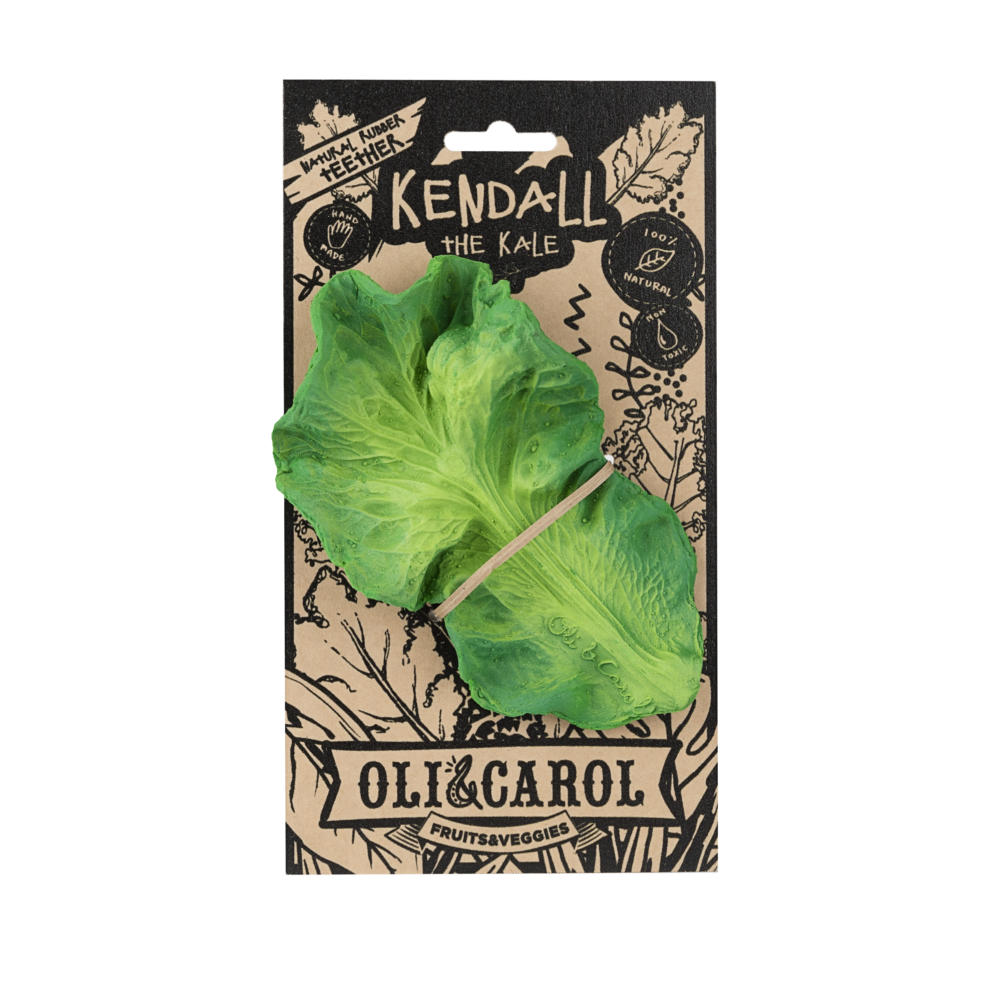 Oli & Carol - Wholesale Bath Toy - Baby - Kendall the Kale1