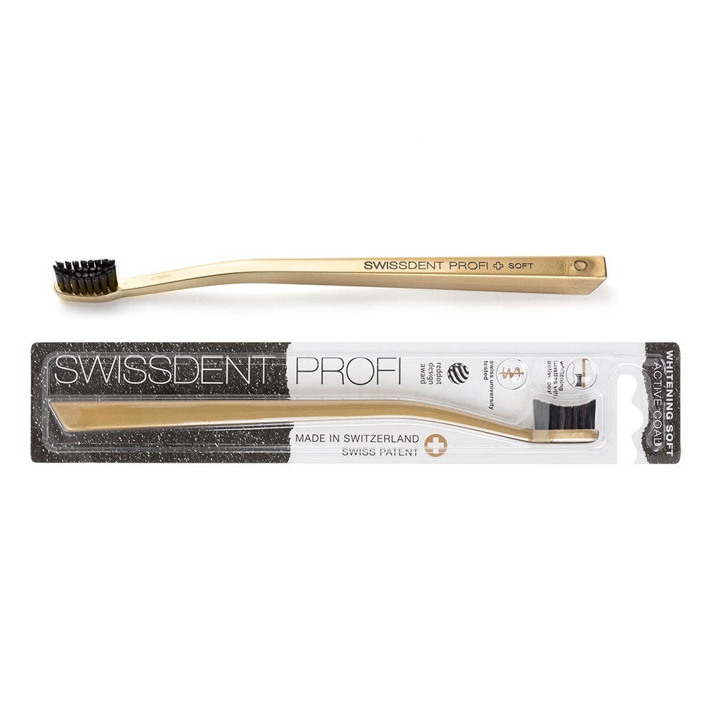 My Beauty World – wholesale Toothbrush – SWISSDENT Whitening Toothbrush with Active Coal Bristles0
