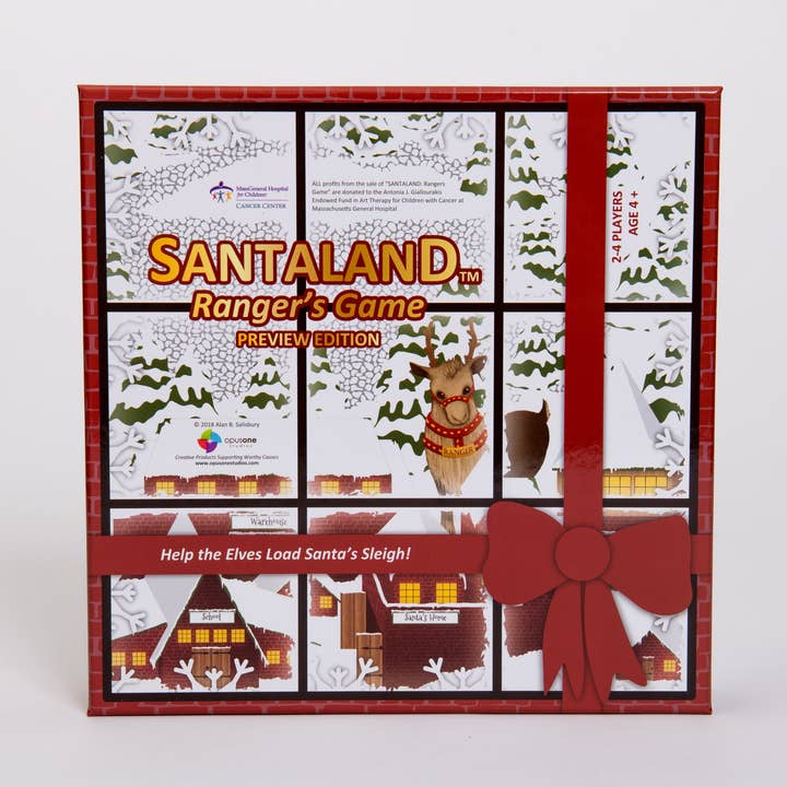 SANTALAND (R): Board Game for wholesale by Opus One Studios