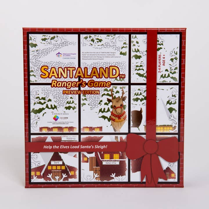 Opus One Studios - Wholesale Board Game - SANTALAND (R): Board Game
