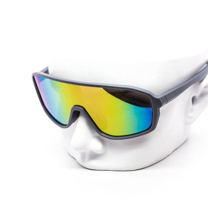 Still Friday - Venta al por mayor Gafas de sol - Unisex - Gafas de Sol con Escudo Espejo Deportivas Smooth Operator