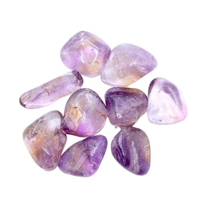 Tumbled Crystal - Amethyst, 2lbs for wholesale by Earths Elements Wholesale