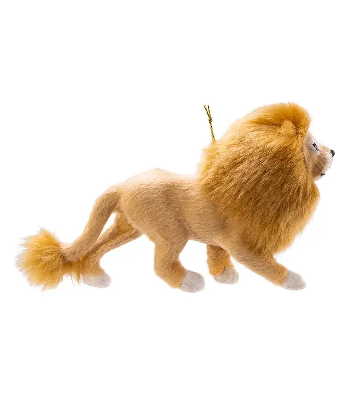 Kurt S. Adler, Inc. - Wholesale Ornament Set - 6"FURRY JUNGLE ANIMAL ORNAMENT 4/ASSTD4